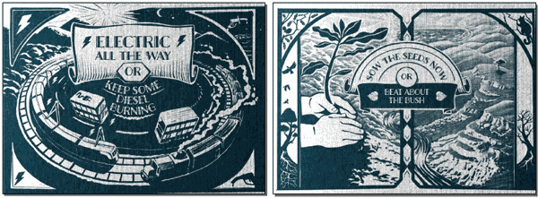 Using classic story book style graphics to keep the reader engaged