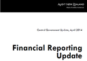 Financial reporting update