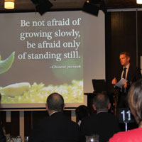 Stephen Walker presenting Stephen Walker presenting