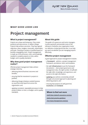 Project management